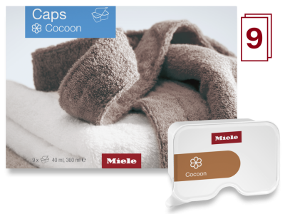 Средство для стирки изделий из шерсти и деликатных тканей Miele WA CSOC 0902 L Caps Cocoon (9 шт.)
